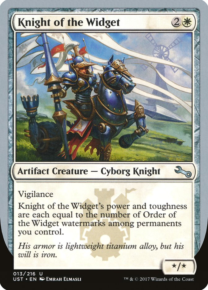 Knight of the Widget [Unstable] | Gaming Infinity