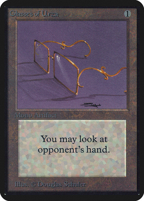 Glasses of Urza [Limited Edition Alpha] | Gaming Infinity