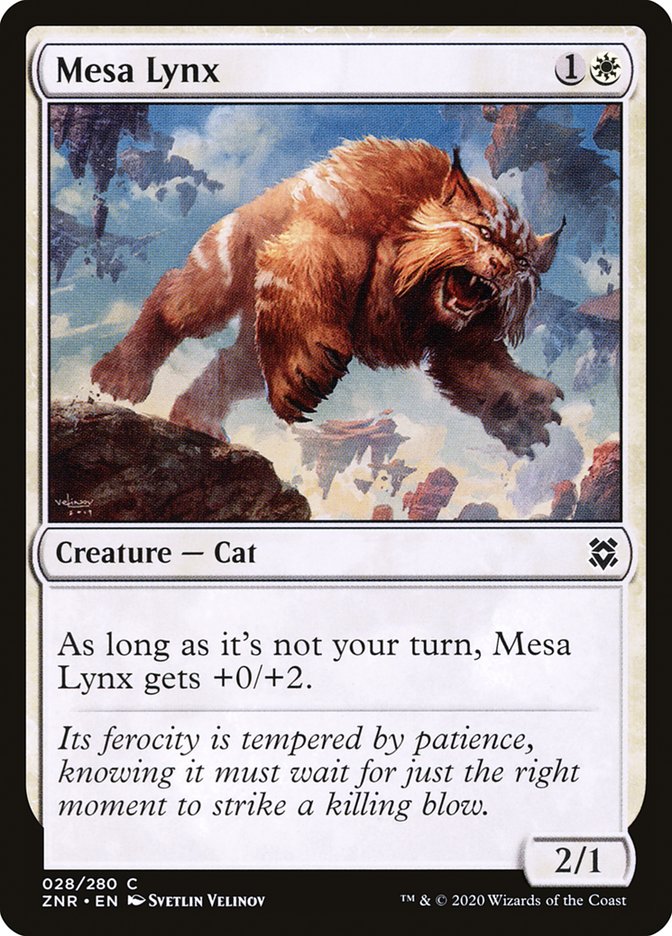 Mesa Lynx [Zendikar Rising] | Gaming Infinity