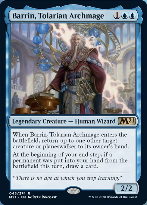 Barrin, Tolarian Archmage [Core Set 2021] | Gaming Infinity