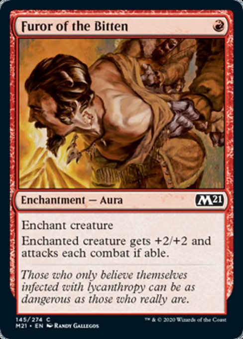 Furor of the Bitten [Core Set 2021] | Gaming Infinity