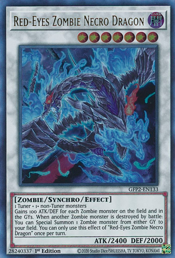 Red-Eyes Zombie Necro Dragon [GFP2-EN133] Ultra Rare | Gaming Infinity