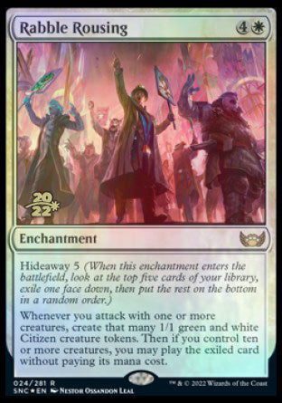 Rabble Rousing [Streets of New Capenna Prerelease Promos] | Gaming Infinity