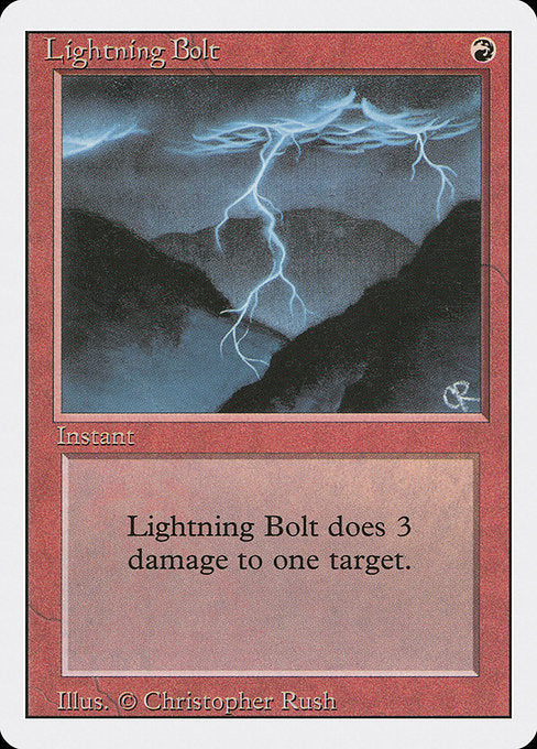 Lightning Bolt [Revised Edition] | Gaming Infinity