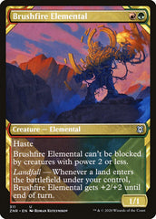 Brushfire Elemental (Showcase) [Zendikar Rising] | Gaming Infinity