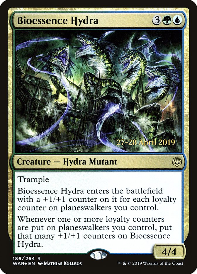 Bioessence Hydra  [War of the Spark Prerelease Promos] | Gaming Infinity