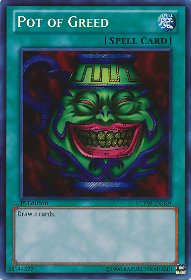 Pot of Greed [LCYW-EN059] Secret Rare | Gaming Infinity