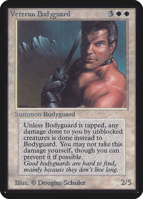 Veteran Bodyguard [Limited Edition Alpha] | Gaming Infinity