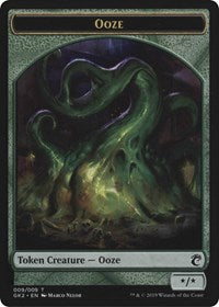 Ooze // Frog Lizard Token [Ravnica Allegiance: Guild Kits] | Gaming Infinity