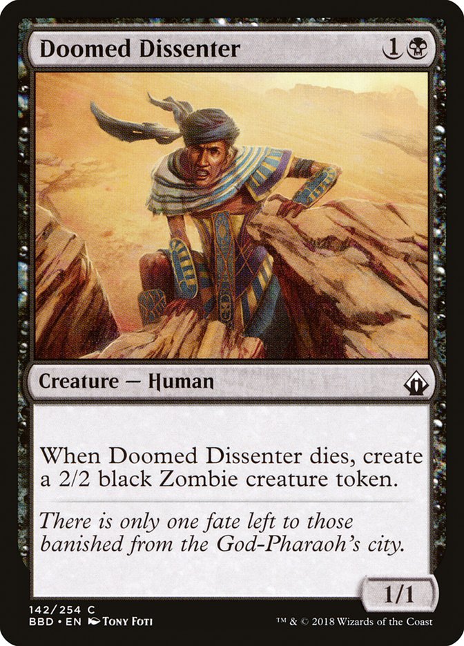 Doomed Dissenter [Battlebond] | Gaming Infinity