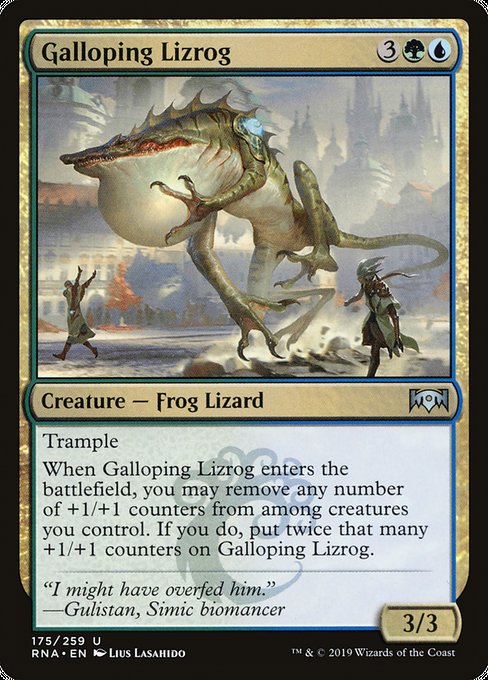 Galloping Lizrog [Ravnica Allegiance] | Gaming Infinity