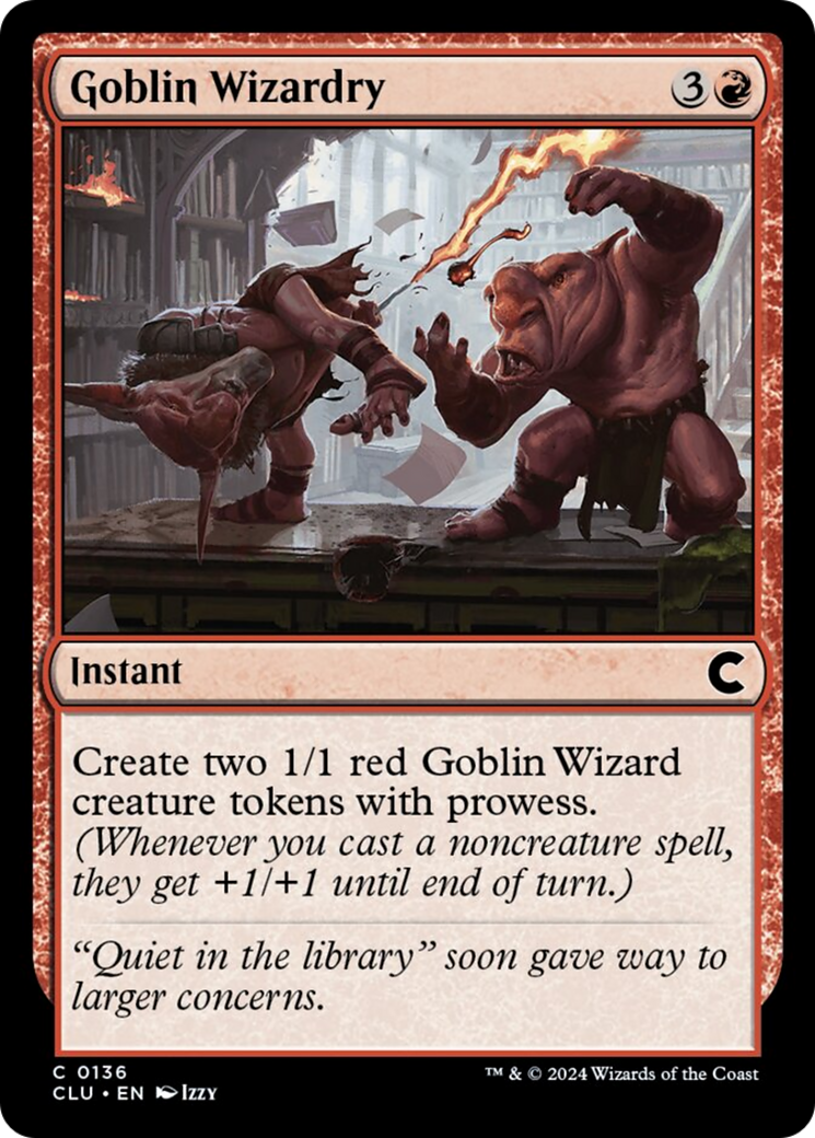 Goblin Wizardry [Ravnica: Clue Edition] | Gaming Infinity