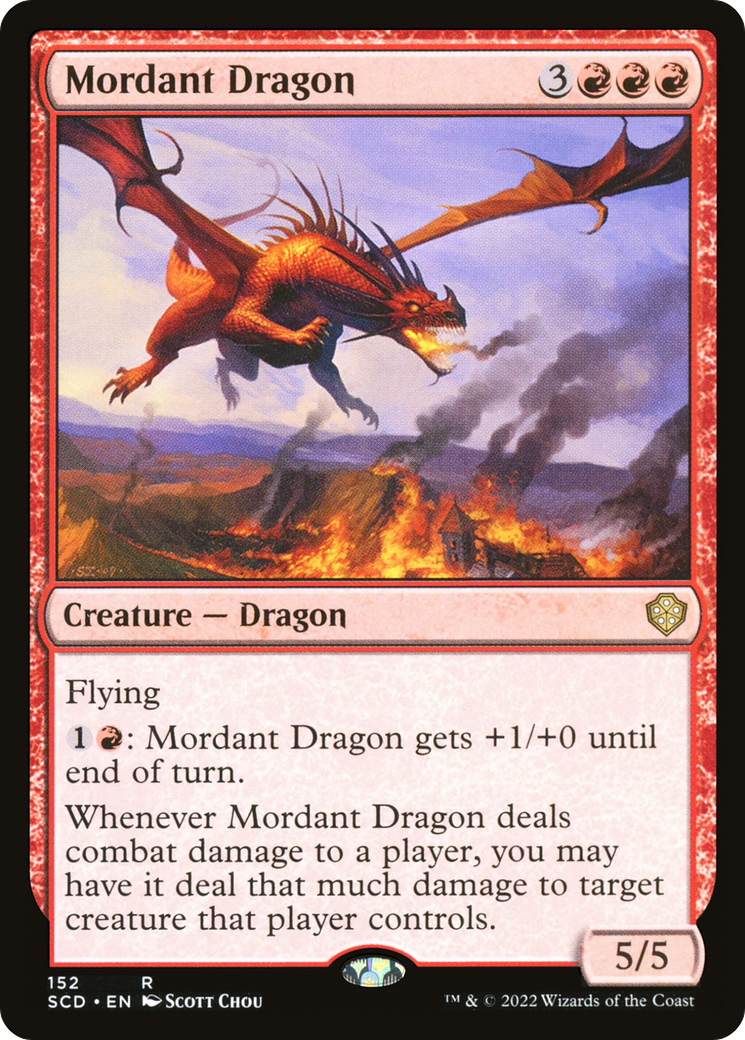 Mordant Dragon [Starter Commander Decks] | Gaming Infinity