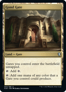 Gond Gate [Commander Legends: Battle for Baldur's Gate] | Gaming Infinity