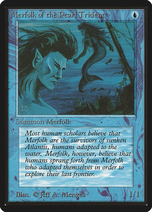 Merfolk of the Pearl Trident [Limited Edition Beta] | Gaming Infinity