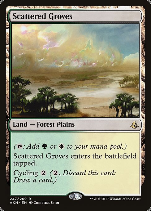 Scattered Groves [Amonkhet] | Gaming Infinity