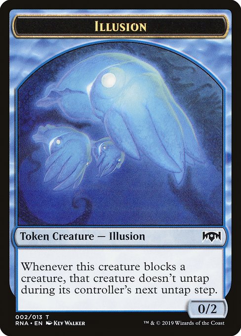 Illusion Token [Ravnica Allegiance Tokens] | Gaming Infinity