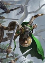 Maja, Bretagard Protector Art Card [Kaldheim: Art Series] | Gaming Infinity