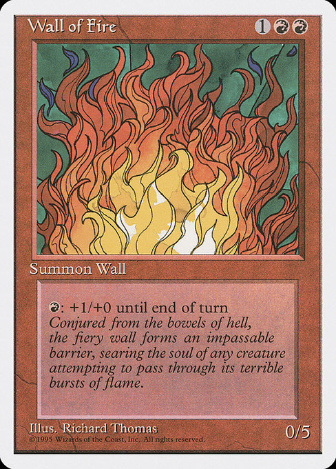 Wall of Fire [Fourth Edition] | Gaming Infinity