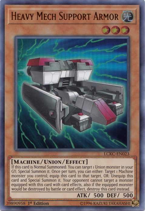 Heavy Mech Support Armor [LCKC-EN023] Ultra Rare | Gaming Infinity
