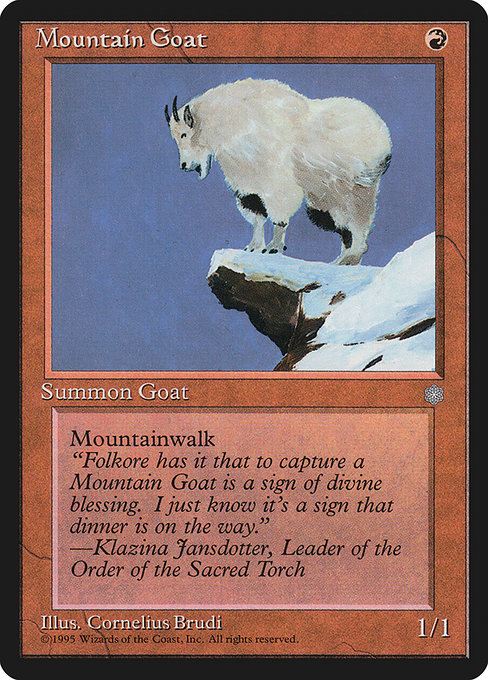 Mountain Goat [Ice Age] | Gaming Infinity