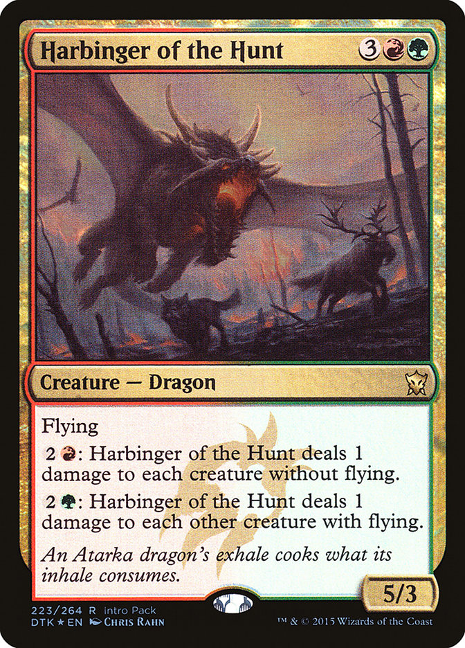 Harbinger of the Hunt (Intro Pack) [Dragons of Tarkir Promos] | Gaming Infinity