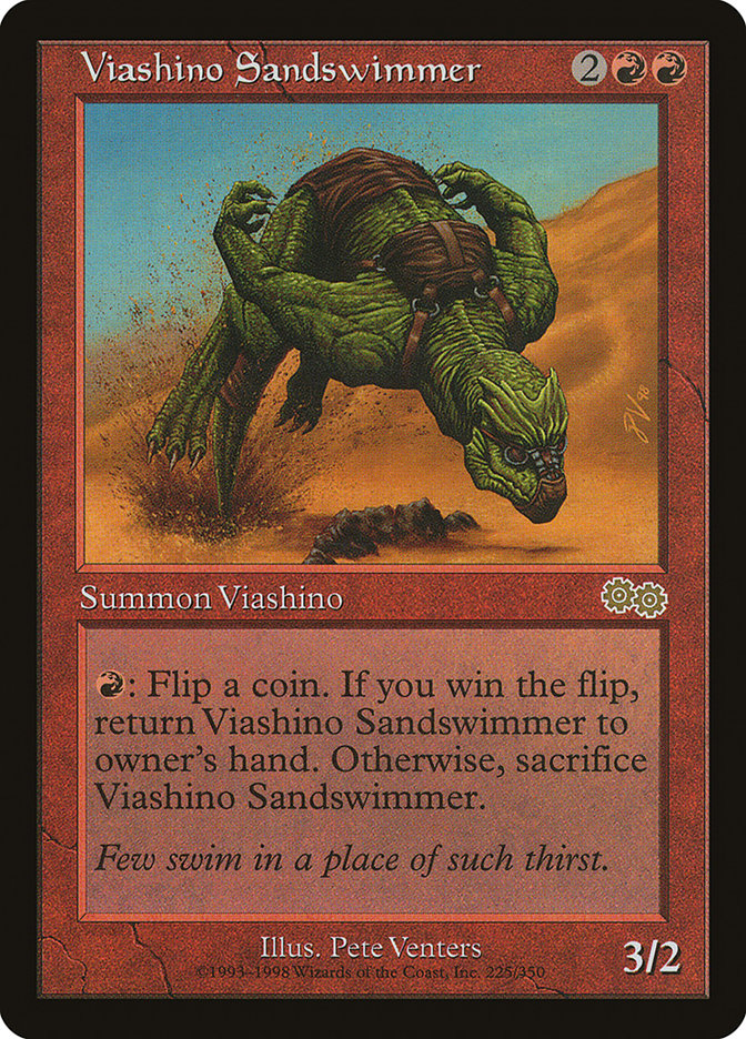 Viashino Sandswimmer [Urza's Saga] | Gaming Infinity