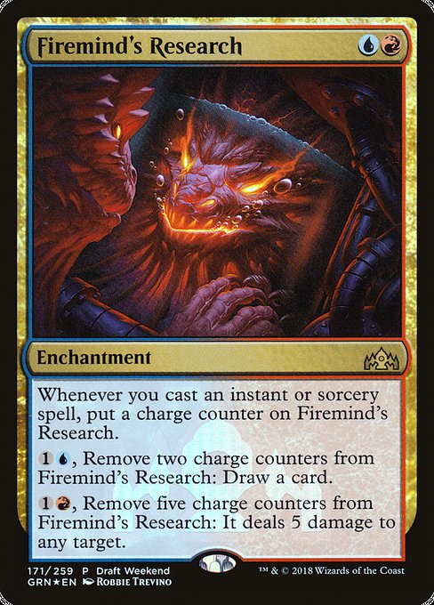 Firemind's Research [Guilds of Ravnica Promos] | Gaming Infinity