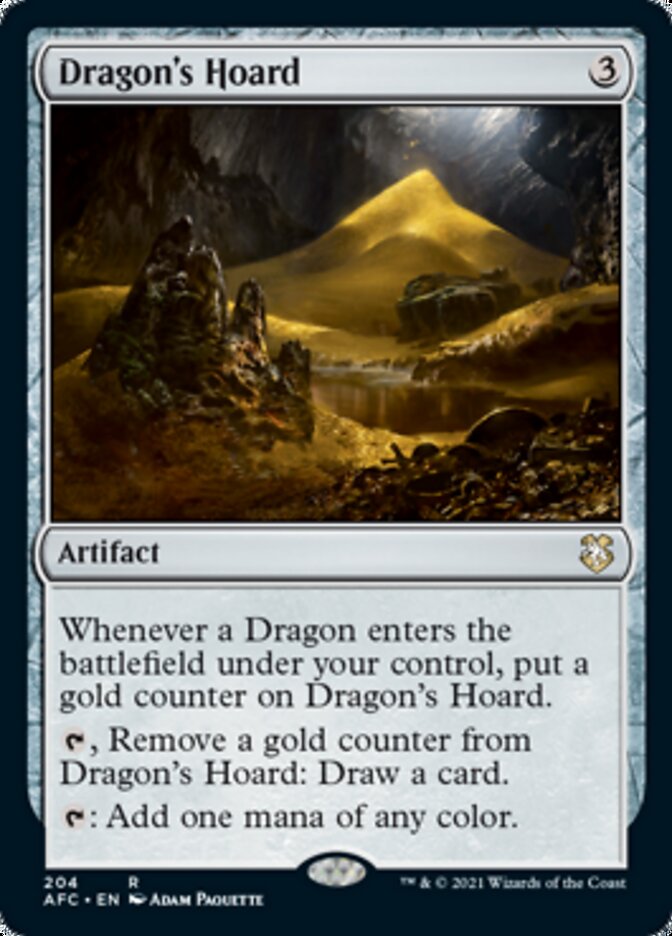 Dragon's Hoard [Dungeons & Dragons: Adventures in the Forgotten Realms Commander] | Gaming Infinity