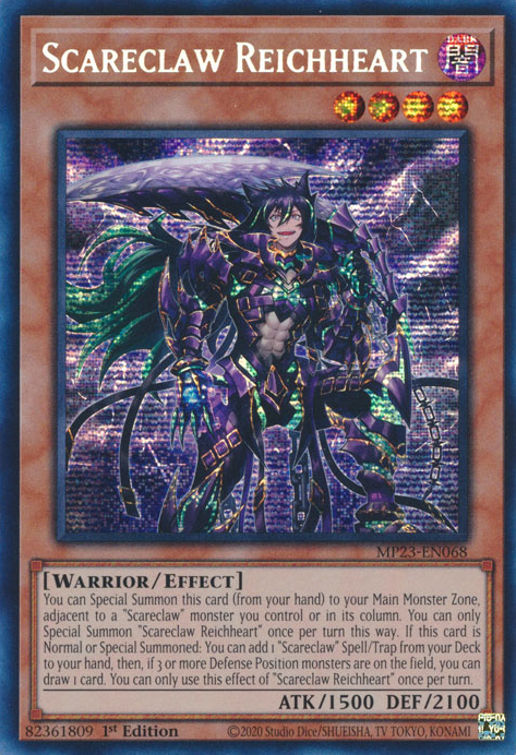 Scareclaw Reichheart [MP23-EN068] Prismatic Secret Rare | Gaming Infinity