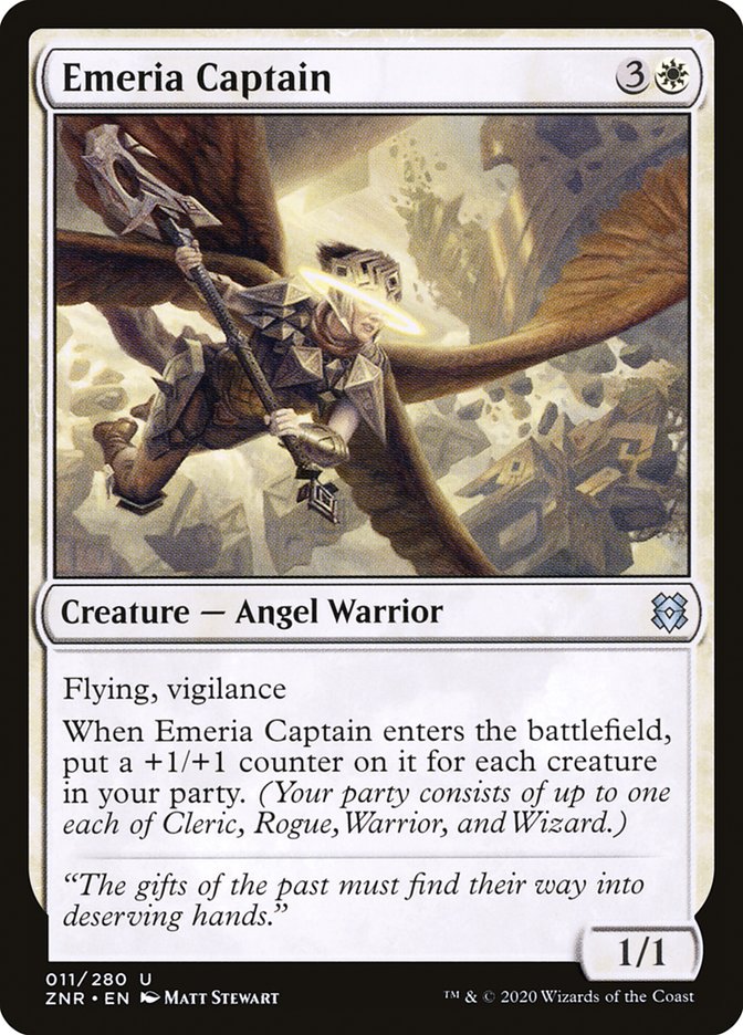 Emeria Captain [Zendikar Rising] | Gaming Infinity