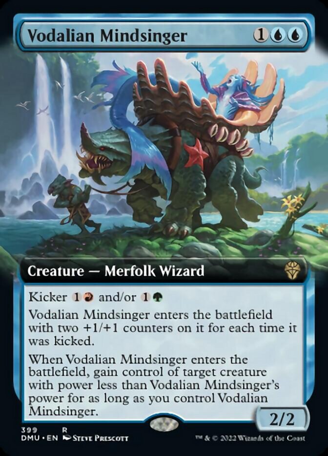 Vodalian Mindsinger (Extended Art) [Dominaria United] | Gaming Infinity