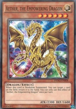 Aether, the Empowering Dragon [DEM3-EN008] Common | Gaming Infinity