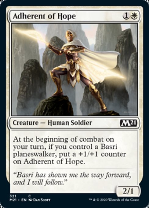 Adherent of Hope [Core Set 2021] | Gaming Infinity