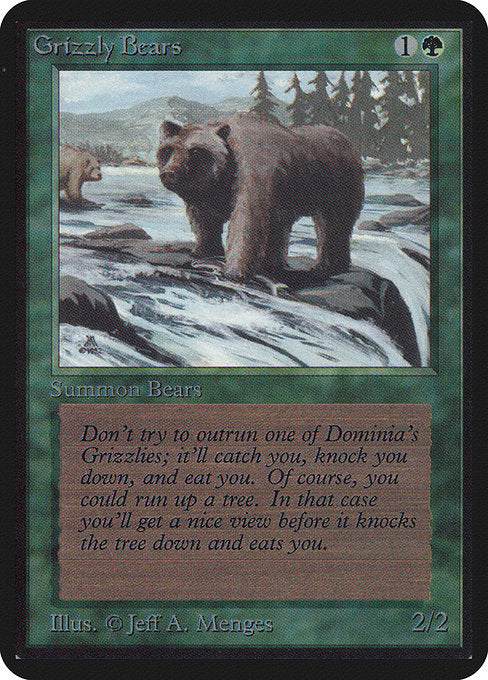 Grizzly Bears [Limited Edition Alpha] | Gaming Infinity
