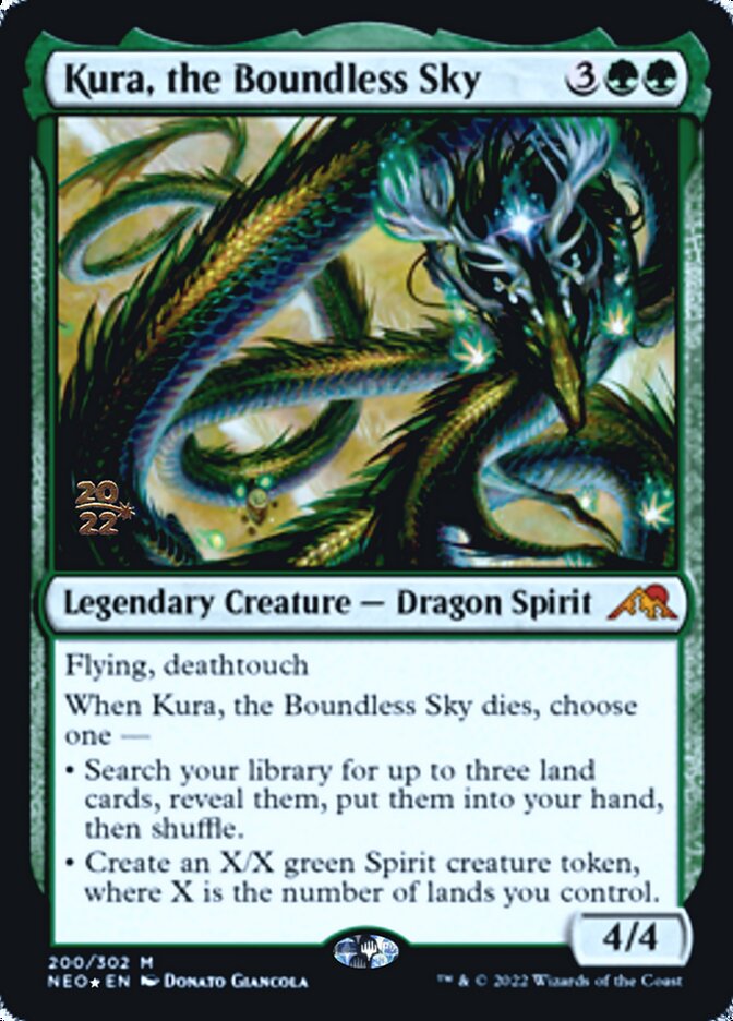 Kura, the Boundless Sky [Kamigawa: Neon Dynasty Prerelease Promos] | Gaming Infinity