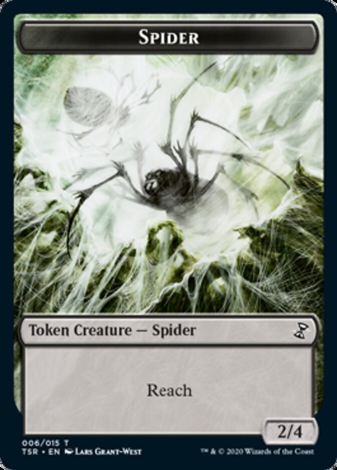 Spider Token [Time Spiral Remastered Tokens] | Gaming Infinity