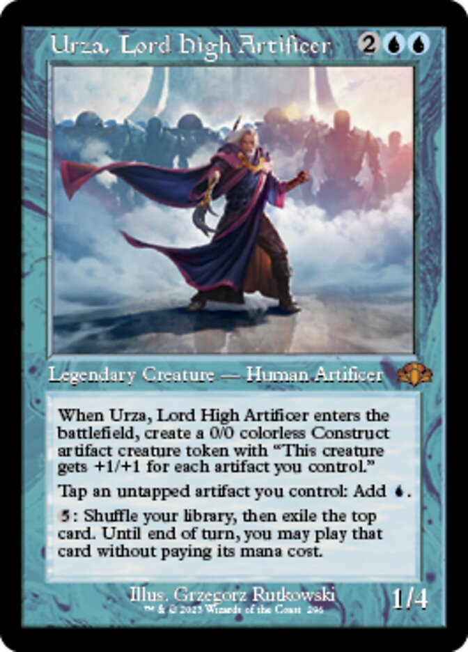 Urza, Lord High Artificer (Retro) [Dominaria Remastered] | Gaming Infinity