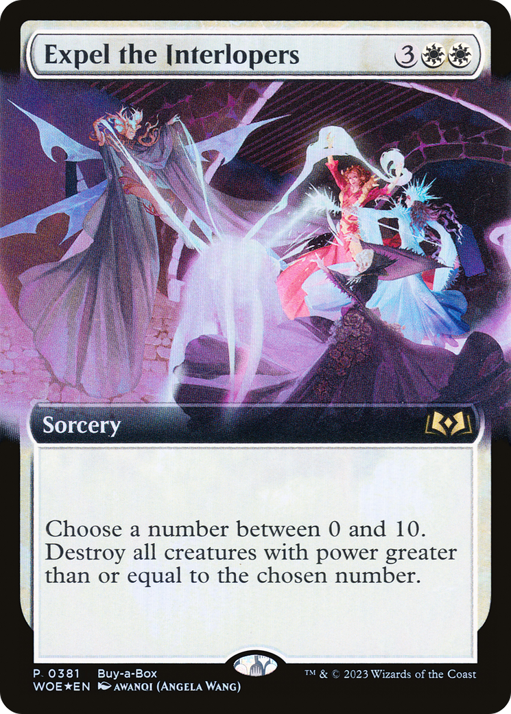 Expel the Interlopers (Buy-A-Box) [Wilds of Eldraine Promos] | Gaming Infinity