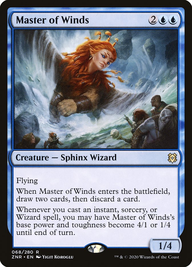 Master of Winds [Zendikar Rising] | Gaming Infinity