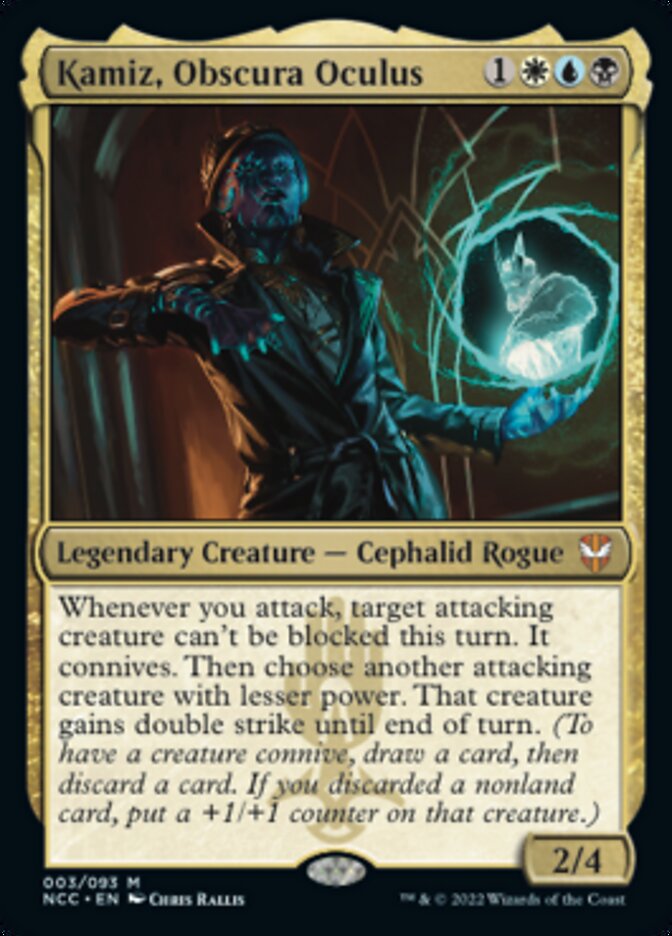 Kamiz, Obscura Oculus [Streets of New Capenna Commander] | Gaming Infinity