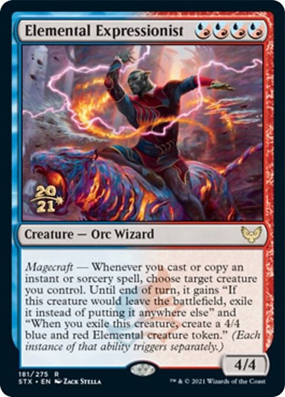 Elemental Expressionist [Strixhaven: School of Mages Prerelease Promos] | Gaming Infinity