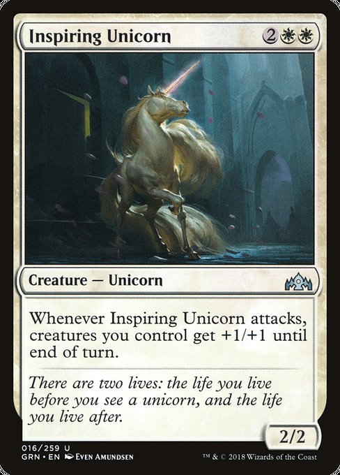 Inspiring Unicorn [Guilds of Ravnica] | Gaming Infinity