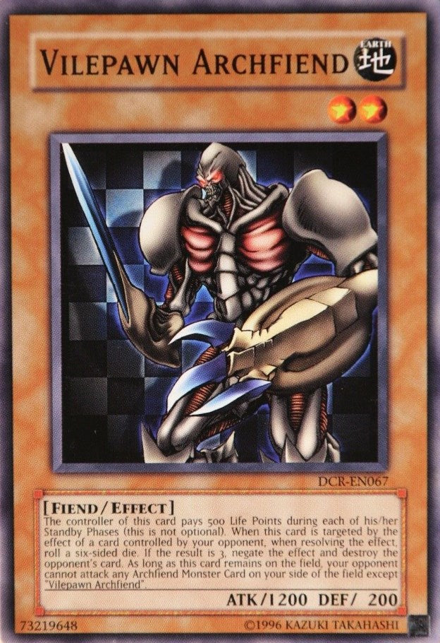 Vilepawn Archfiend [DCR-EN067] Common | Gaming Infinity