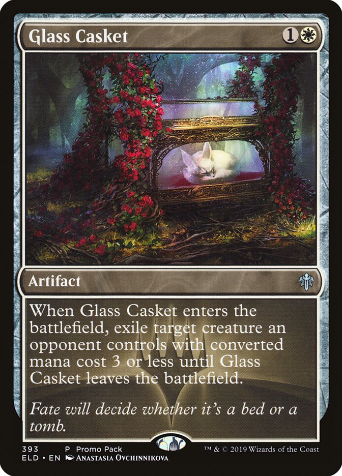 Glass Casket (Promo Pack) [Throne of Eldraine Promos] | Gaming Infinity