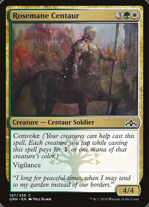 Rosemane Centaur [Guilds of Ravnica] | Gaming Infinity