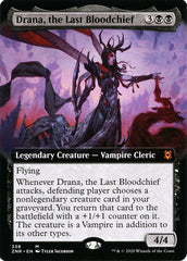 Drana, the Last Bloodchief (Extended Art) [Zendikar Rising] | Gaming Infinity