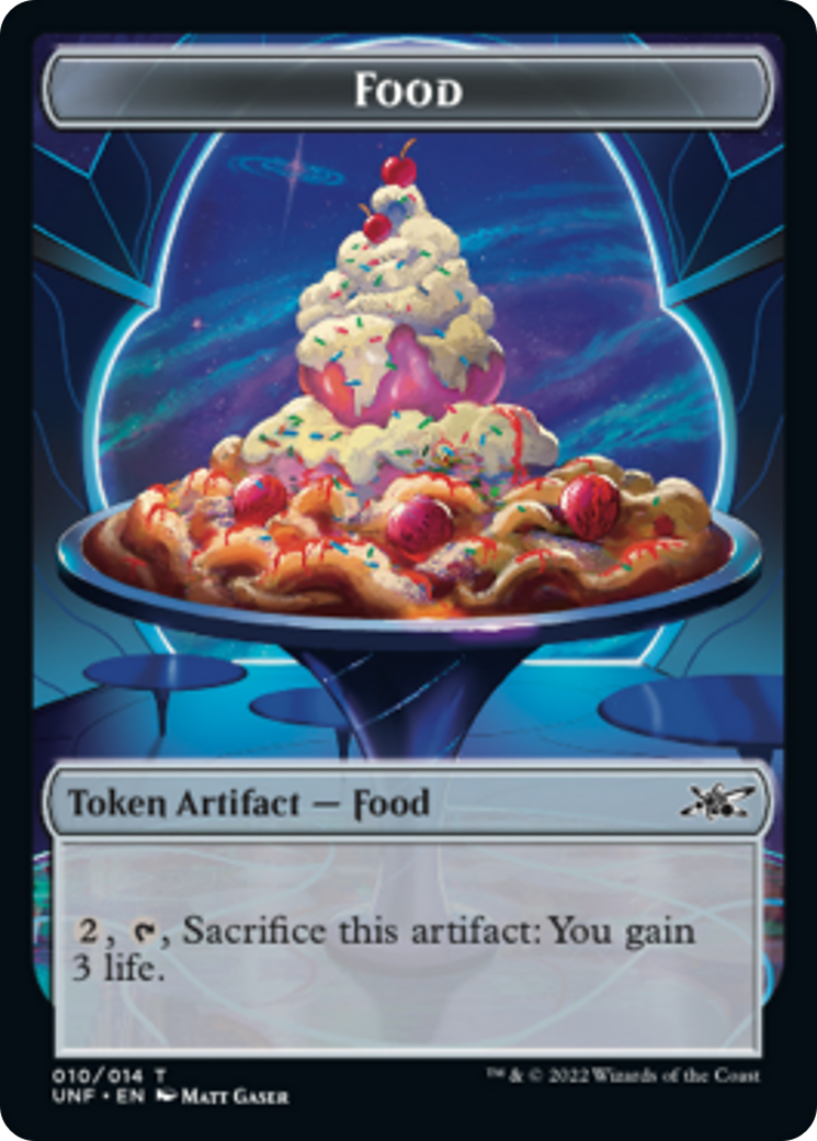 Cat // Food (10) Double-sided Token [Unfinity Tokens] | Gaming Infinity