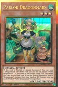 Parlor Dragonmaid [MAGO-EN023] Gold Rare | Gaming Infinity