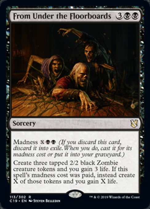 From Under the Floorboards [Commander 2019] | Gaming Infinity